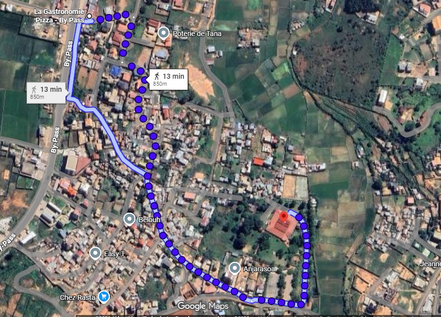 Carte Les Colonnades